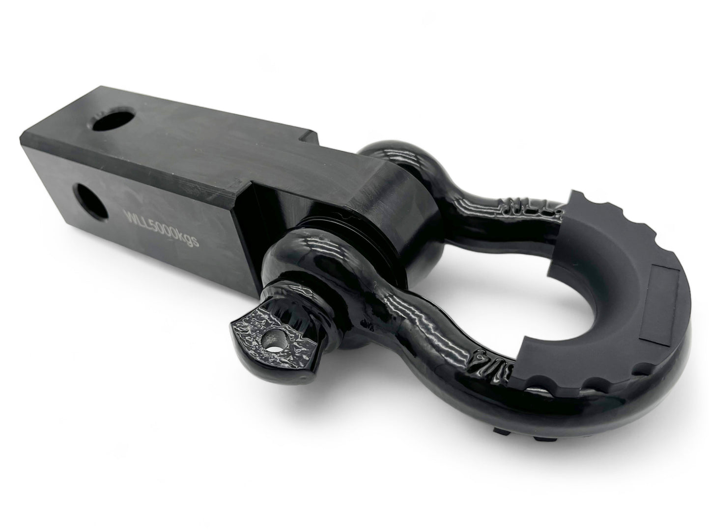 Barre attelage remorquage 50mm acier avec manille de traction 4.7T N4-Offroad sur Xperts4x4 Accessoires 4x4 Off-Road