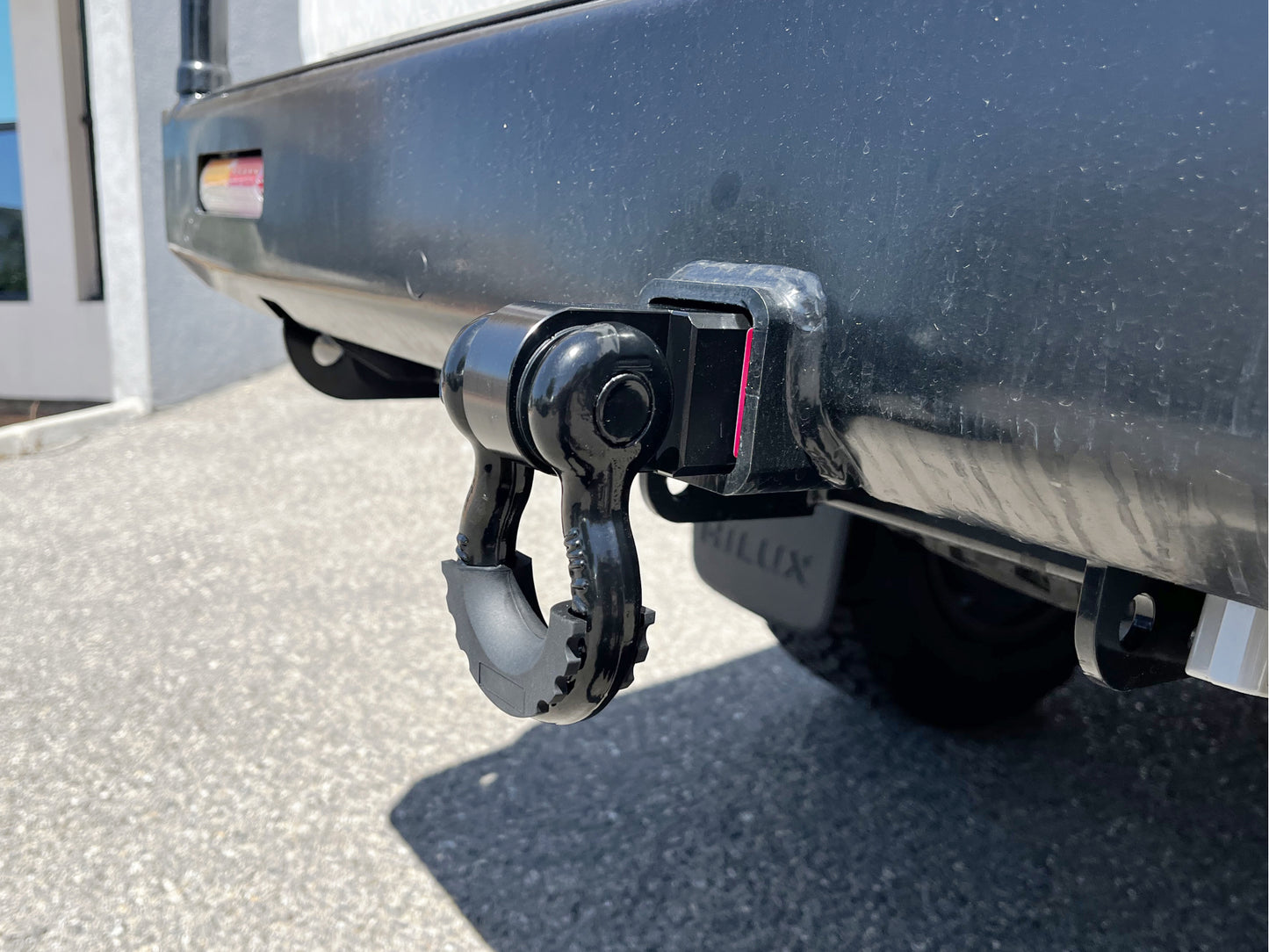 Barre attelage remorquage 50mm acier avec manille de traction 4.7T N4-Offroad sur Xperts4x4 Accessoires 4x4 Off-Road