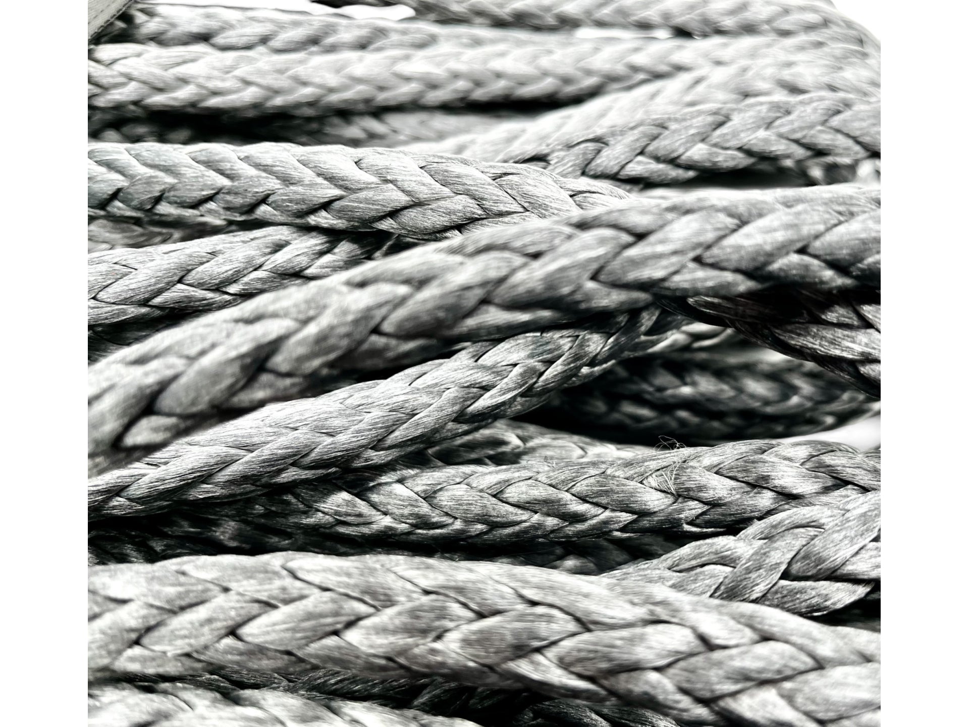 Corde synthétique de treuil 12mm x 28M - Jusqu'à 6.8T N4-Offroad sur Xperts4x4 Accessoires 4x4 Off-Road