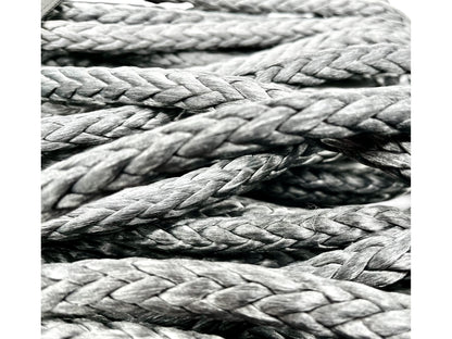 Corde synthétique de treuil 12mm x 28M - Jusqu'à 6.8T N4-Offroad sur Xperts4x4 Accessoires 4x4 Off-Road