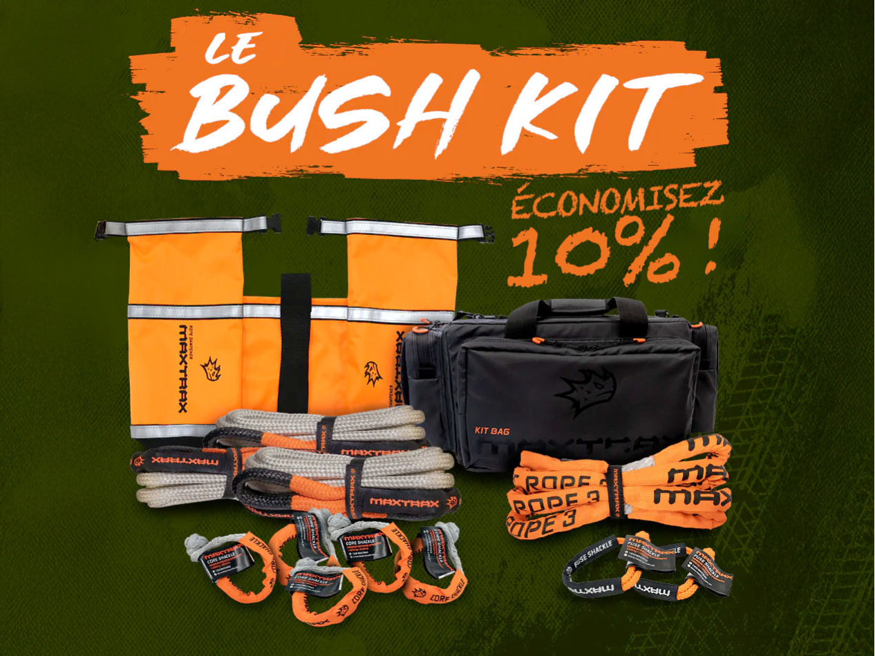 Kit Treuillage MAXTRAX Bush Recovery – Complet et Prêt OffRoad sur Xperts4x4 Accessoires 4x4 Off-Road