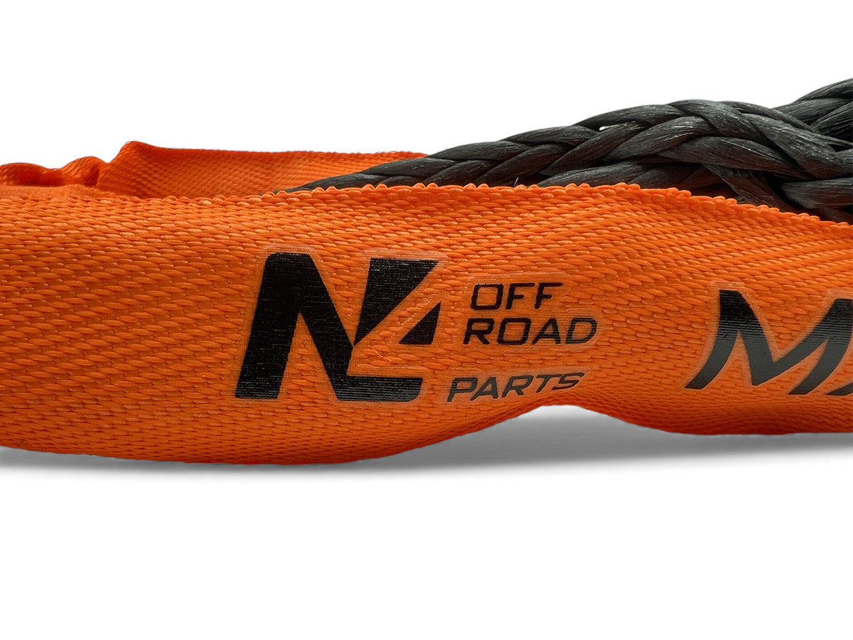 Manille souple textile fusible 7T avec sacoche N4-Offroad sur Xperts4x4 Accessoires 4x4 Off-Road