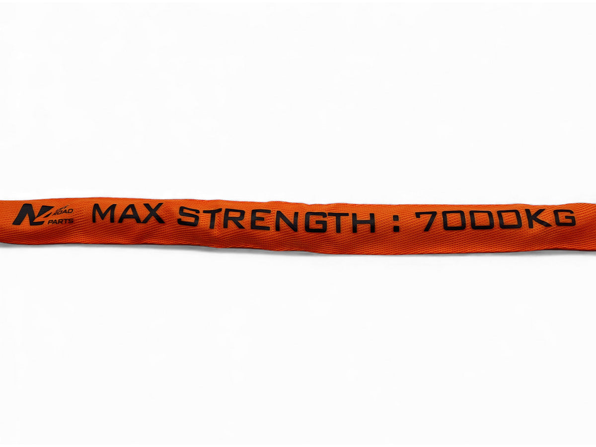 Manille souple textile fusible 7T avec sacoche N4-Offroad sur Xperts4x4 Accessoires 4x4 Off-Road