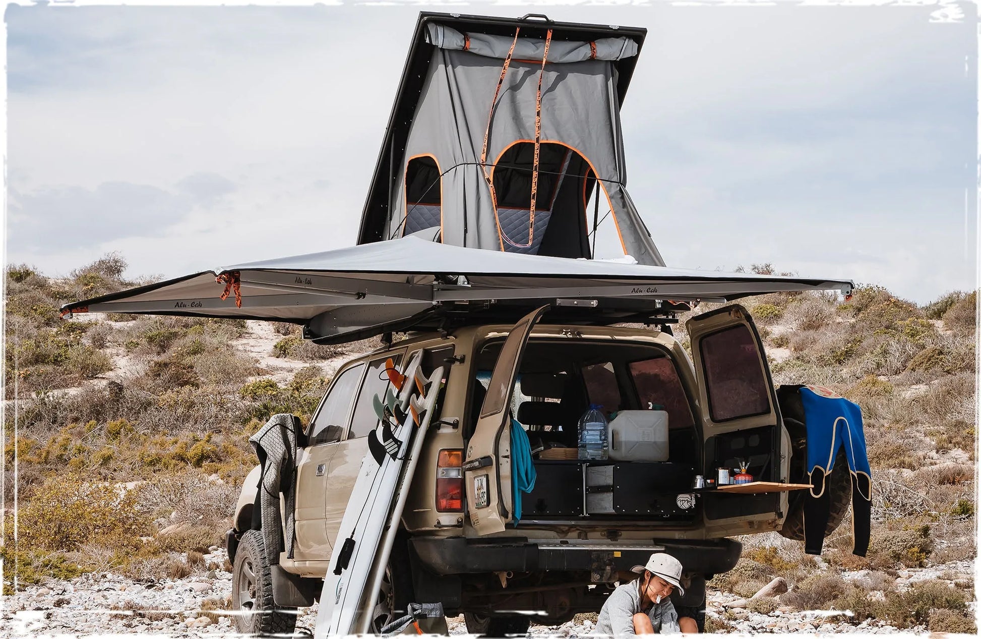 Auvent 270° Alu-Cab - 2,6m | Autoportant & Résistant sur Xperts4x4 Accessoires 4x4 Off-Road