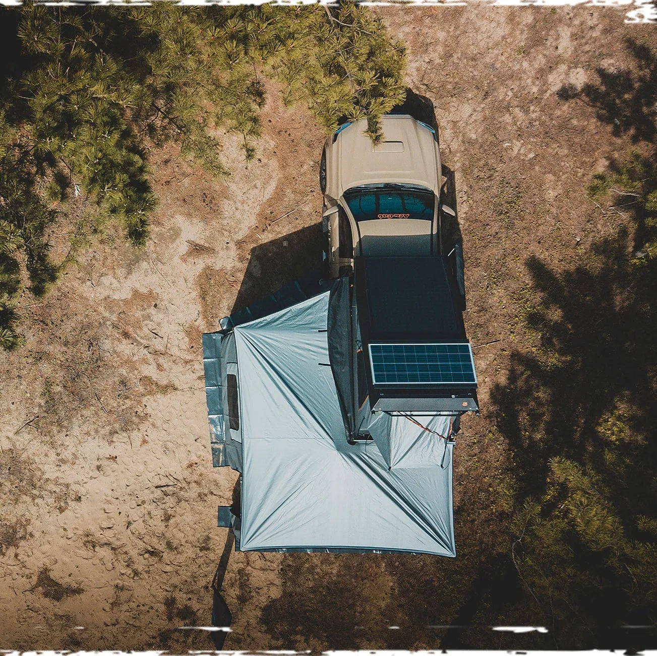 Auvent 270° Alu-Cab - 2,6m | Autoportant & Résistant sur Xperts4x4 Accessoires 4x4 Off-Road