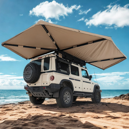 Auvent 270° Rhino-Rack Batwing Autoportant Latéral | Droite sur Xperts4x4 Accessoires 4x4 Off-Road