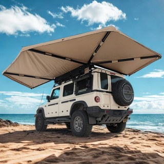 Auvent 270° Rhino-Rack Batwing Autoportant Latéral  Gauche sur Xperts4x4 Accessoires 4x4 Off-Road