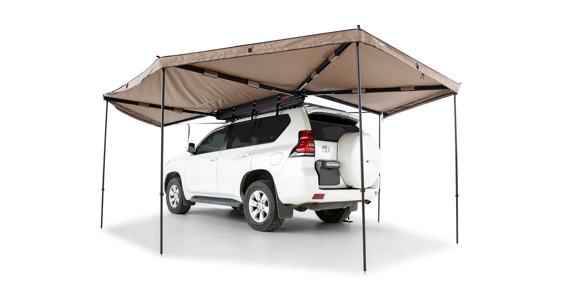 Auvent 270° Rhino-Rack Batwing Autoportant Latéral | Gauche sur Xperts4x4 Accessoires 4x4 Off-Road