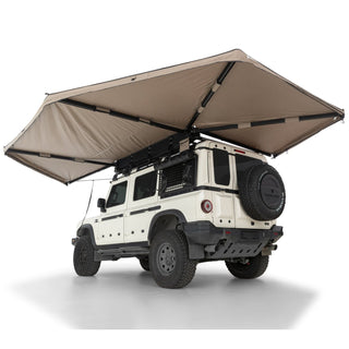Auvent 270° Rhino-Rack Batwing Autoportant Latéral  Gauche sur Xperts4x4 Accessoires 4x4 Off-Road