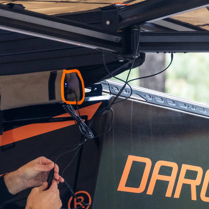Auvent 270° XL Autoportant LED Côté Gauche Eclipse - DARCHE sur Xperts4x4 Accessoires 4x4 Off-Road