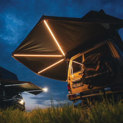 Auvent 270° XL Autoportant LED Côté Gauche Eclipse - DARCHE sur Xperts4x4 Accessoires 4x4 Off-Road