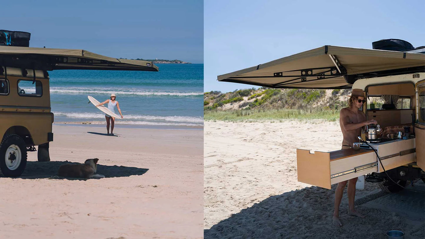 Auvent 270° XT MAX The Bush Company – Auto-Portant 4x4 sur Xperts4x4 Accessoires 4x4 Off-Road