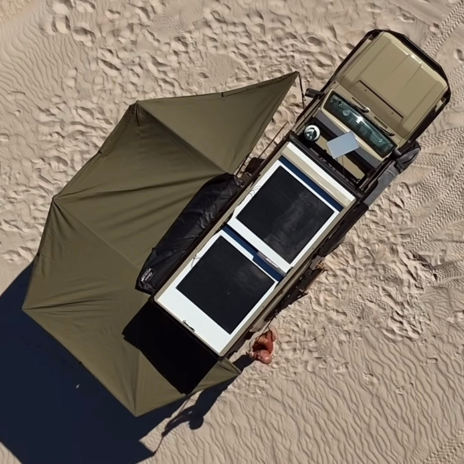 Auvent 270° XT MAX The Bush Company – Auto-Portant 4x4 sur Xperts4x4 Accessoires 4x4 Off-Road