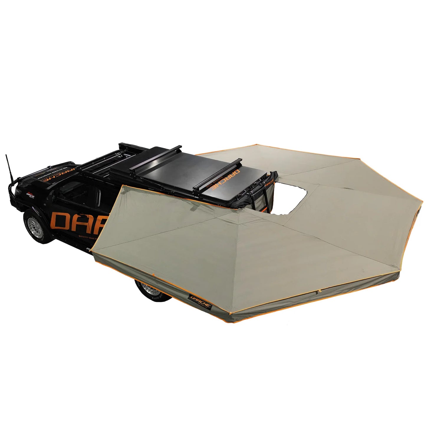 Auvent 360° Autoportant avec Accès Tente de Toit - DARCHE sur Xperts4x4 Accessoires 4x4 Off-Road