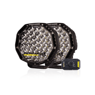 2x Phares 9" Spot Bushranger Night Hawk SR (Faisceau inclus) sur Xperts4x4 Accessoires 4x4 Off-Road