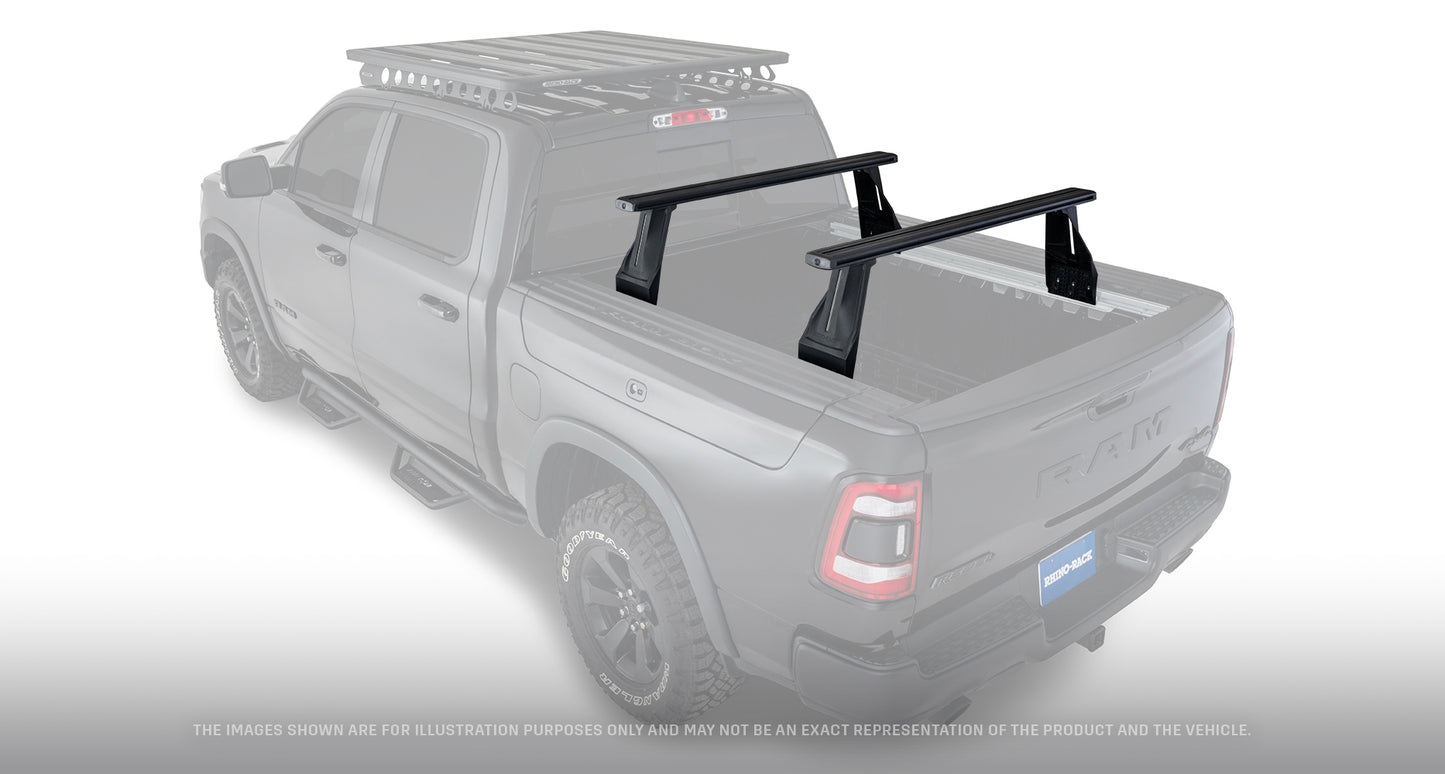 Kit 2 barres de benne 1260 mm système Reconn-Deck Dodge Ram - RHINO-RACK sur Xperts4x4 Accessoires 4x4 Off-Road