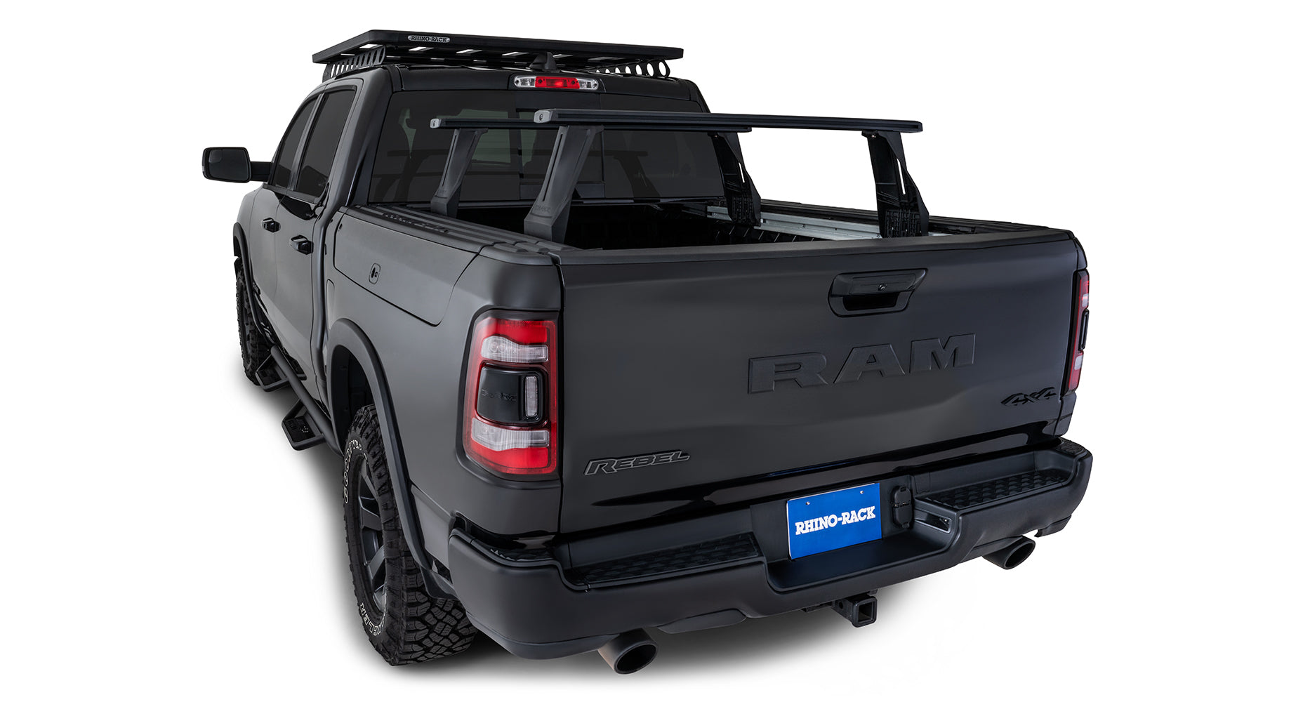 Kit 2 barres de benne 1260 mm système Reconn-Deck Dodge Ram - RHINO-RACK sur Xperts4x4 Accessoires 4x4 Off-Road