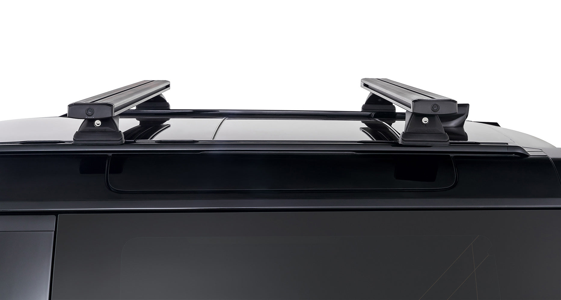 Kit 2 barres de toit noire 1260mm - Reconn-Deck Land Rover Defender II 90 L663 2021+ - RHINO-RACK sur Xperts4x4 Accessoires 4x4 Off-Road