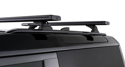 Kit 2 barres de toit noire 1260mm - Reconn-Deck Land Rover Defender II 90 L663 2021+ - RHINO-RACK sur Xperts4x4 Accessoires 4x4 Off-Road