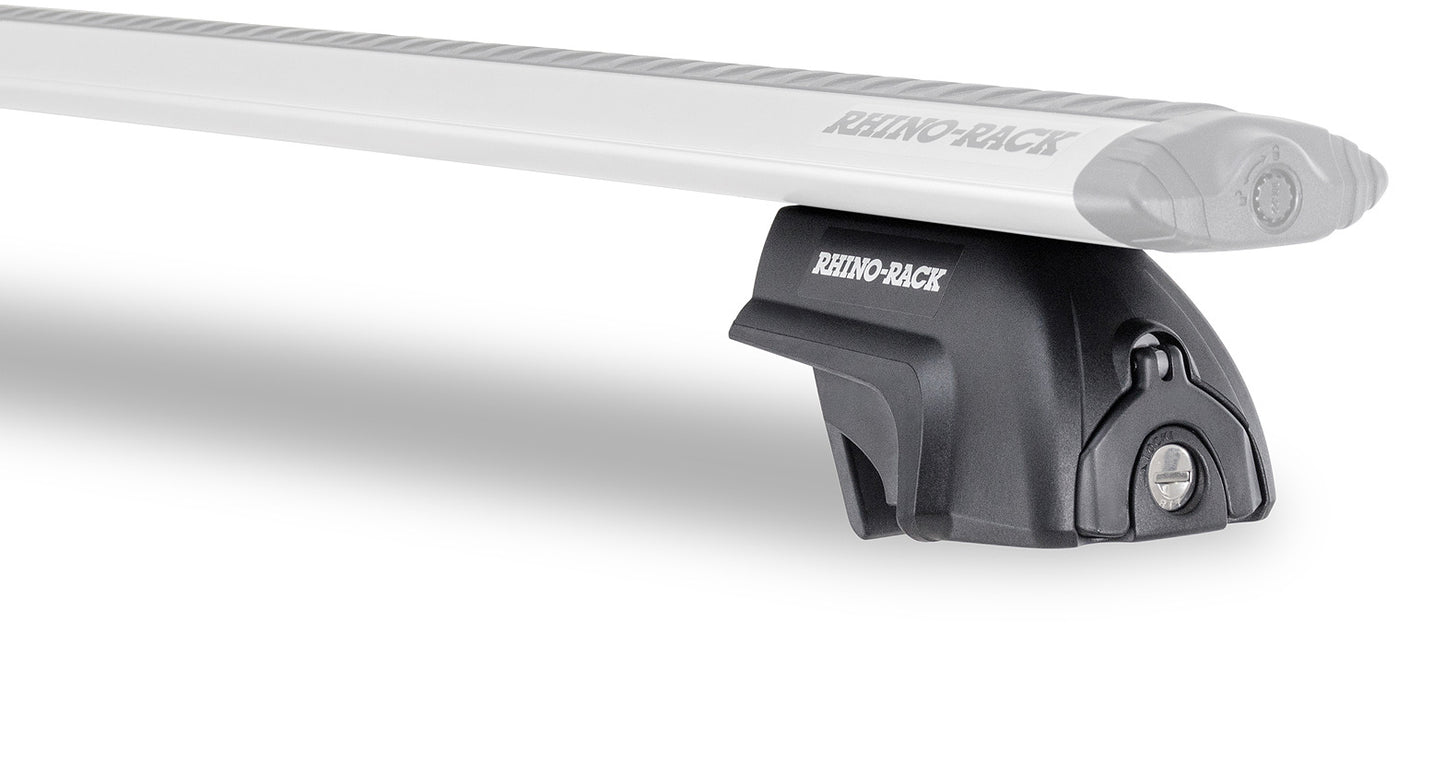 Kit 2 barres de toit Rhino-Rack Sportz 1180mm pour Mitsubishi Outlander 2003-2006, barres de toit robustes et faciles à fixer
