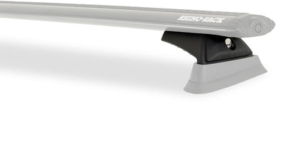 Kit de deux barres de toit Rhino-Rack Sportz 1370mm pour Land Rover Defender 110 L663 2020+ sur le véhicule.