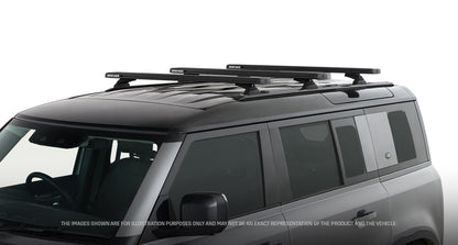 Kit 3 barres de toit 1260 mm système Reconn-Deck Land Rover Defender II 110 L663 2020+ - RHINO-RACK sur Xperts4x4 Accessoires 4x4 Off-Road
