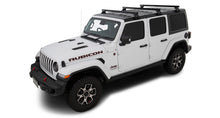 Kit 3 barres de toit noire Heavy Duty 1500mm avec pieds RL110 Jeep Wrangler JL 2019+ - RHINO-RACK sur Xperts4x4 Accessoires 4x4 Off-Road