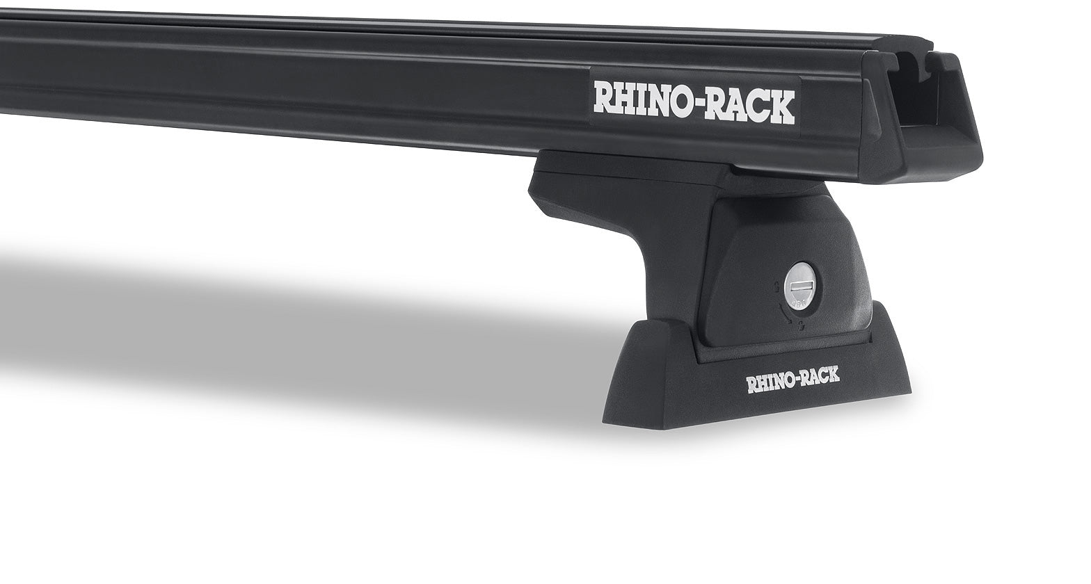 Kit 3 barres de toit noire Heavy Duty 1500mm avec pieds RLT600 Volkswagen Transporter T6 & Crewvan 2015+ - RHINO-RACK sur Xperts4x4 Accessoires 4x4 Off-Road