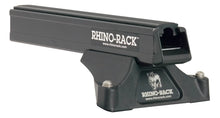 Kit de 3 barres de toit noires Heavy Duty de 1500mm avec pieds pour Renault Master X62 L2H2/L3H2, marque RHINO-RACK.