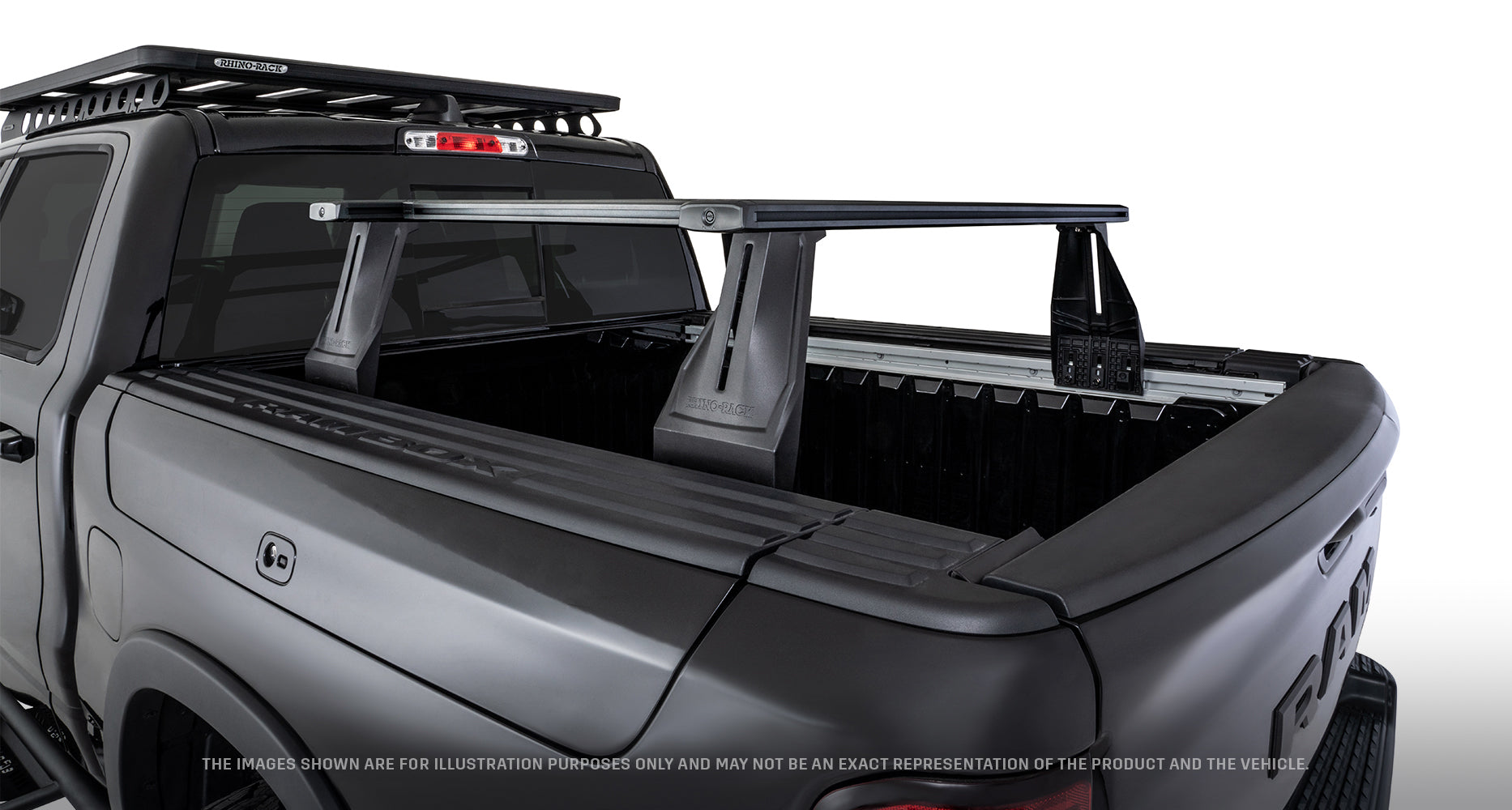 Kit 4 barres de benne Reconn-Deck Dodge Ram 1500 Gen V DT 2019+ - RHINO-RACK sur Xperts4x4 Accessoires 4x4 Off-Road