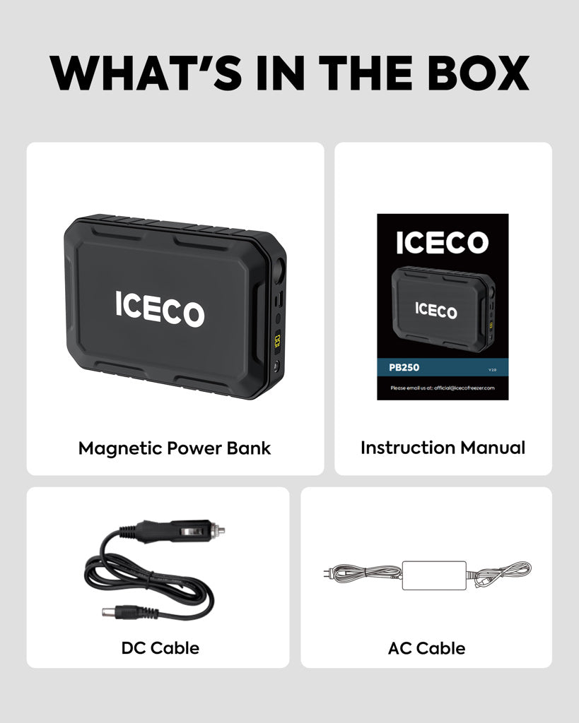 Batterie Portable ICECO Magnetic 250Wh | Spécial Frigo & Tech