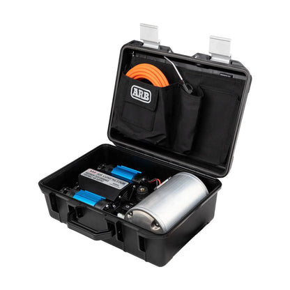 Compresseur double ARB 12/24V malette 174L/min avec reserve sur Xperts4x4 Accessoires 4x4 Off-Road