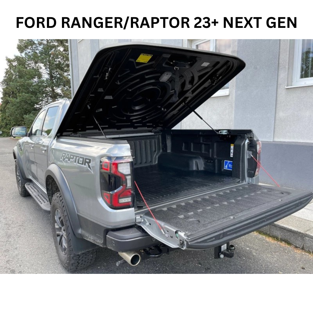 Couvre Benne AEROKLAS Speed – Double Coque ABS - Noir Grainé - Double-Cab sur Xperts4x4 Accessoires 4x4 Off-Road