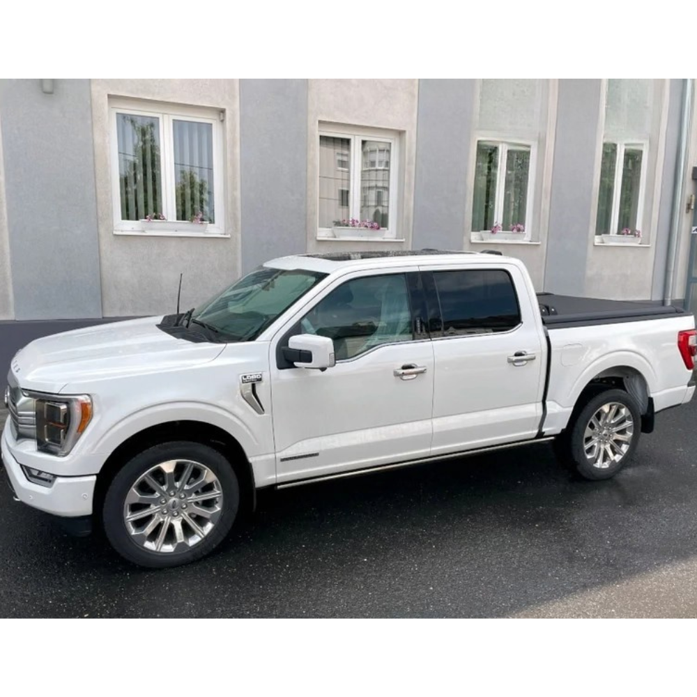 Rideau de Benne RealTruck Mountain Top EVOm Manuel Ford F-150 5.5ft 2015+ | Noir sur Xperts4x4 Accessoires 4x4 Off-Road