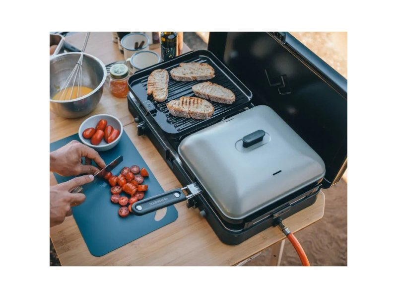 Plaque grill nervurée Cadac 2 Cook GreenGrill sur Xperts4x4 Accessoires 4x4 Off-Road
