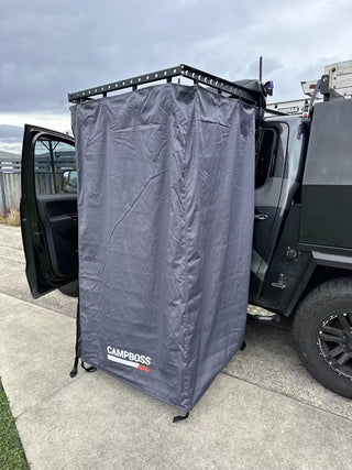 Cabine de Douche CAMPBOSS - BOSS Nudie Shower Tent sur Xperts4x4 Accessoires 4x4 Off-Road