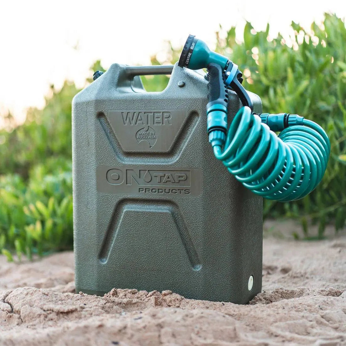 ONTAP Douche Portable - Green Edition by ARB4x4 sur Xperts4x4 Accessoires 4x4 Off-Road