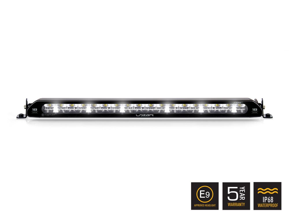 LAZER LAMPS Linear-18 Elite Feu Position — Barre LED 13500 lm sur Xperts4x4 Accessoires 4x4 Off-Road