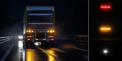 LUMIDRIVE ADVERTISOR - Feu LED Signalisation Arrière Étanche sur Xperts4x4 Accessoires 4x4 Off-Road