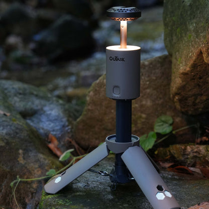 OuTask Lampe Télescopique LED Outdoor 720° - Tactical Earth sur Xperts4x4 Accessoires 4x4 Off-Road