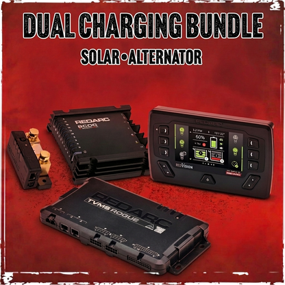 Système Gestion Batterie REDARC SOLI BCDC Alpha50R TVMS Rogue sur Xperts4x4 Accessoires 4x4 Off-Road