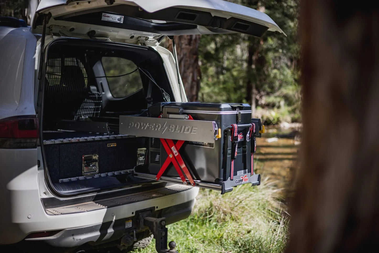 Plateau Coulissant/Basculant (Drop-slide) Electrique - ClearView | N°1 Mondial sur Xperts4x4 Accessoires 4x4 Off-Road