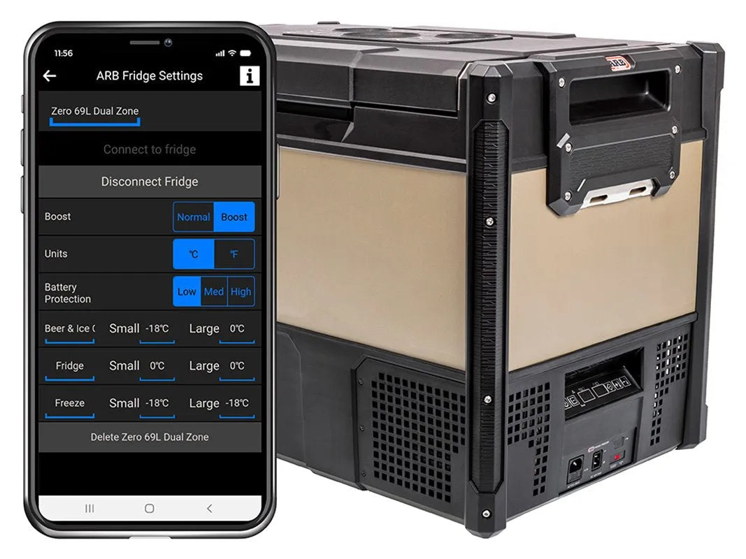 Refrigerateur/Congelateur ARB ZERO Portable | 69 Litres Dual-Zone sur Xperts4x4 Accessoires 4x4 Off-Road