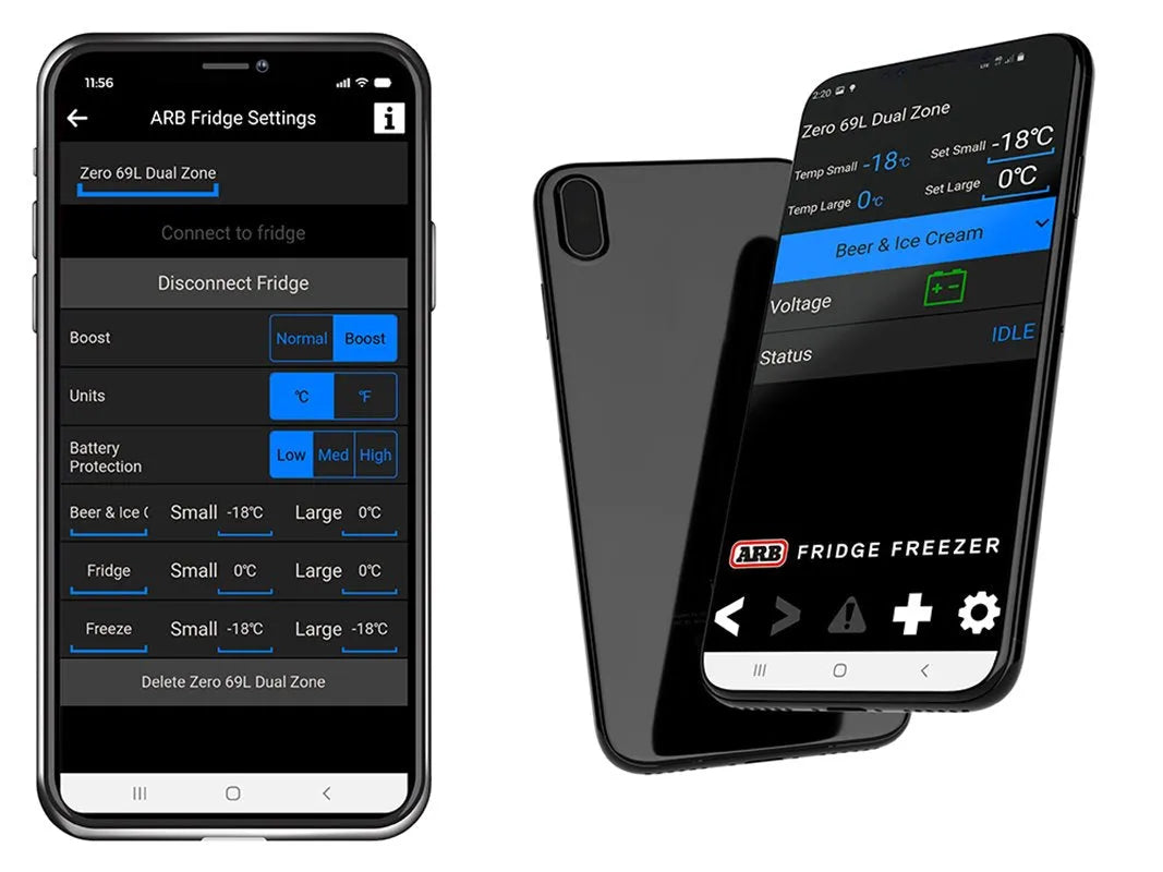 Refrigerateur/Congelateur ARB ZERO Portable | 69 Litres Dual-Zone sur Xperts4x4 Accessoires 4x4 Off-Road