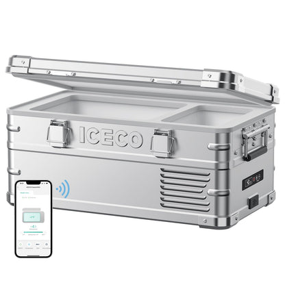 Refrigerateur/Congelateur ICECO 20L Single-Zone  - Argent sur Xperts4x4 Accessoires 4x4 Off-Road