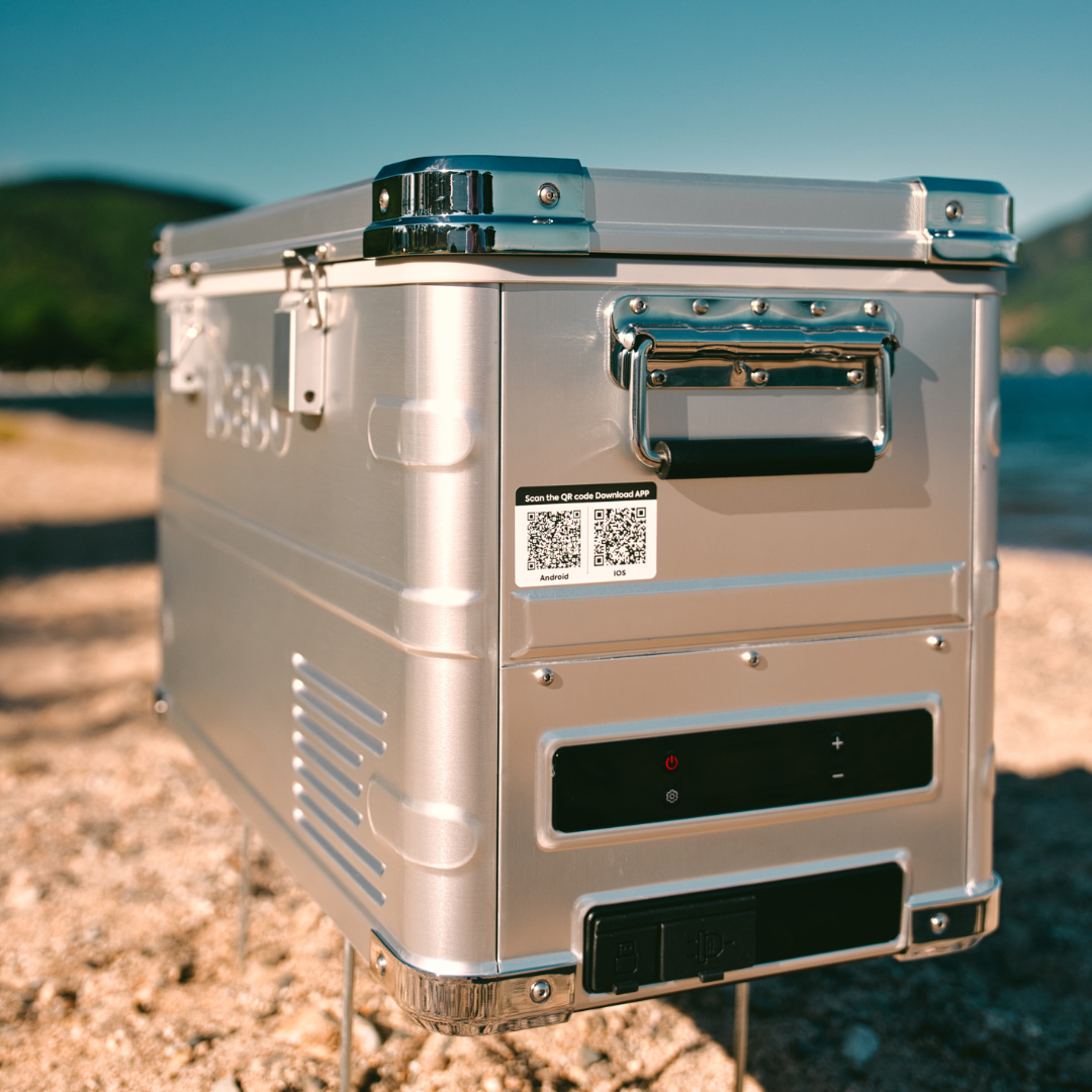 Refrigerator/Freezer ICECO 35L - Silver | -20°C to +20°C – Xperts 4x4