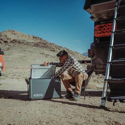 Refrigerateur/Congelateur ICECO 45L Double Compartiments - Gris sur Xperts4x4 Accessoires 4x4 Off-Road