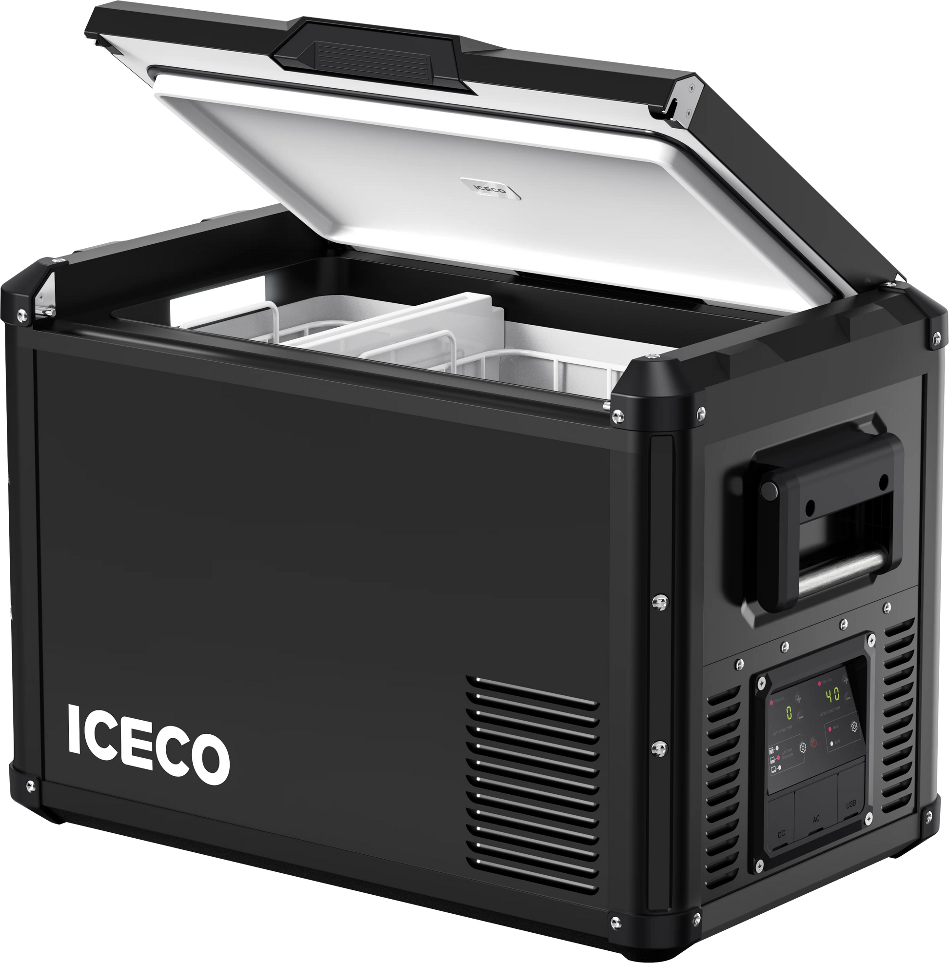 Refrigerateur/Congelateur ICECO 45L Double Compartiments - Noir sur Xperts4x4 Accessoires 4x4 Off-Road