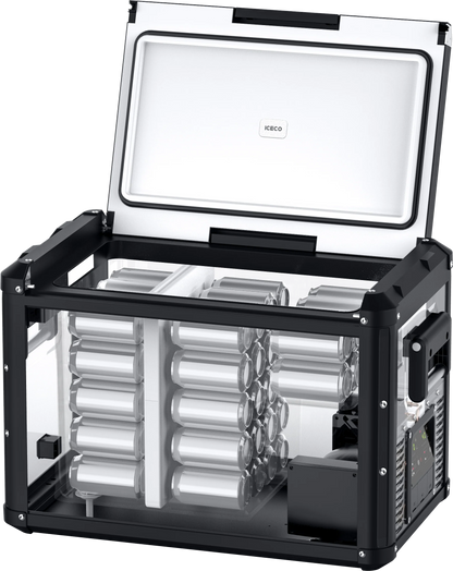 Refrigerateur/Congelateur ICECO 45L Double Compartiments - Vert Olive sur Xperts4x4 Accessoires 4x4 Off-Road