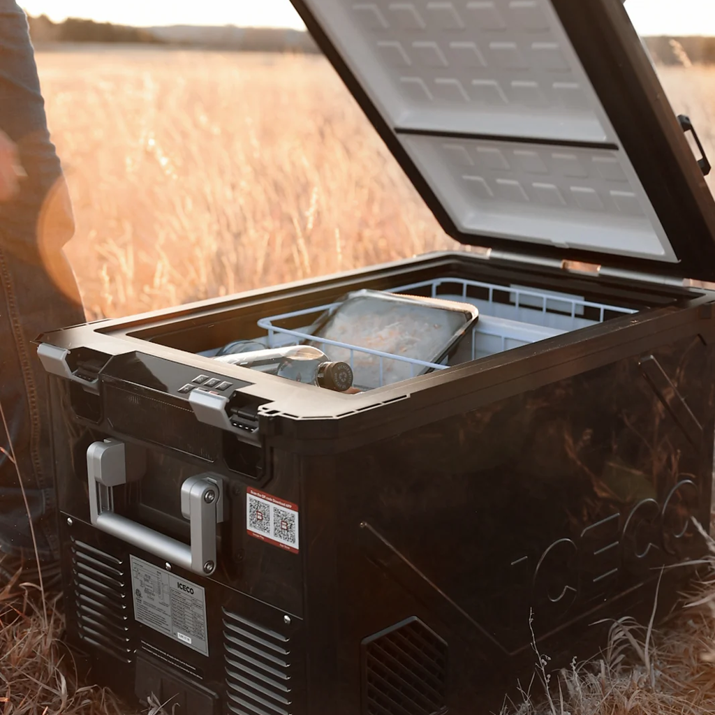 Refrigerateur/Congelateur ICECO 55L Double Compartiments - Argent sur Xperts4x4 Accessoires 4x4 Off-Road